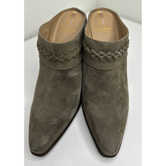 Sam Edelman Women's Alison Western Mule in Desert Olive Size 9 - Picture 2 of 14